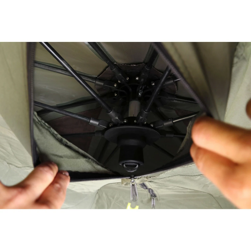 Biwy Fox Ultra 60 Brolly Ventec Ripstop System Khaki – Image 3