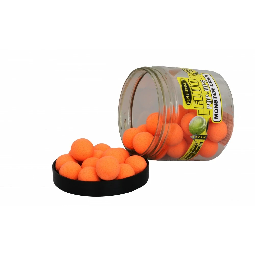 Fluo Pop Ups Monster Crab Orange 15mm 67g FUN FISHING – Image 2