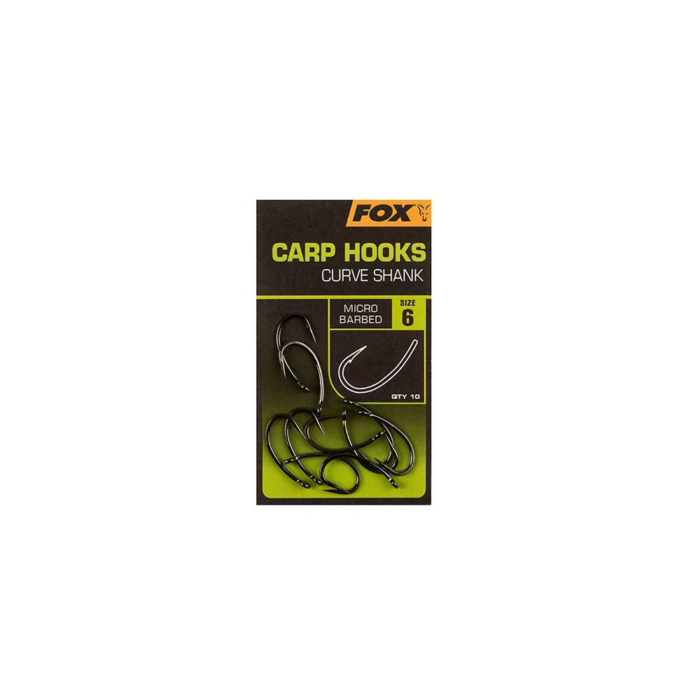 Hameçon Fox Carp Hooks Curve Shank
