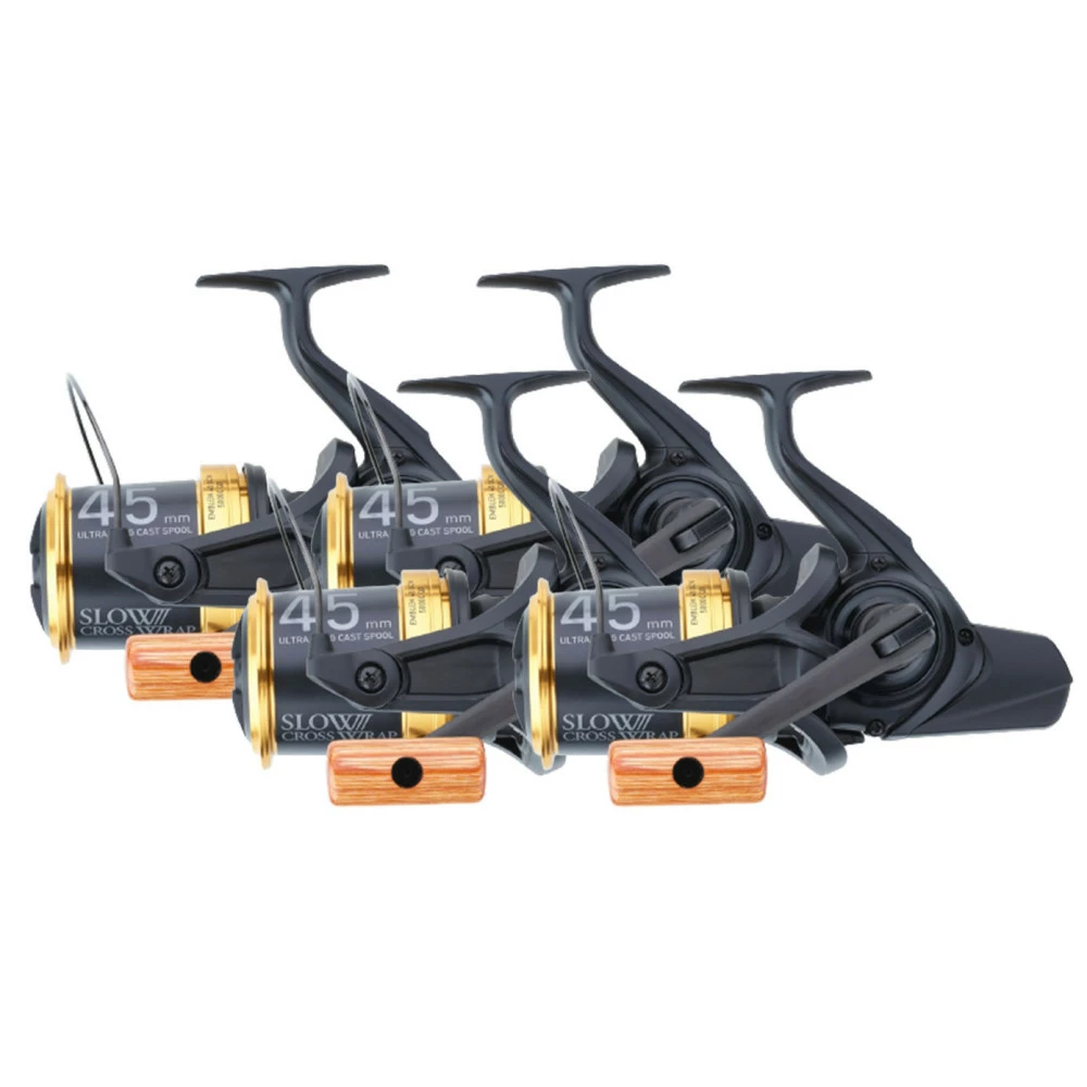 Moulinet Daiwa Emblem Carp 45 SCW Gold Pack X4