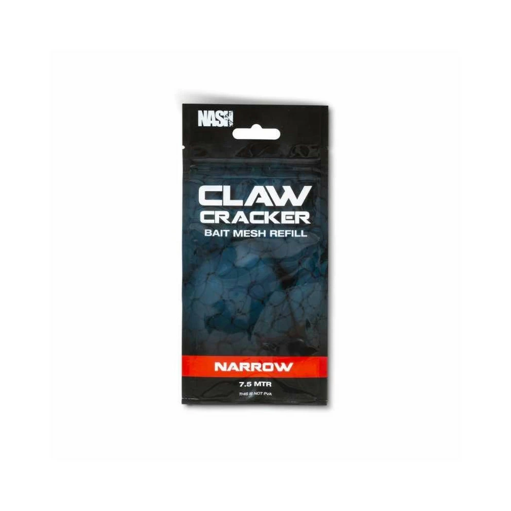 Recharge Filet Anti-écrevisse Nash Claw Cracker Bait Mesh Narrow Refill 23mm X 7,5M