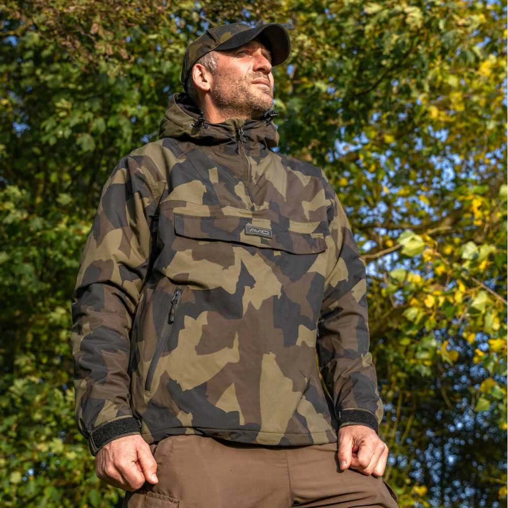 Veste Avid Carp Ripstop Camo Pullover Jacket – Image 6